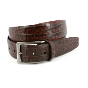 38MM Hornback Embossed Calf Belt