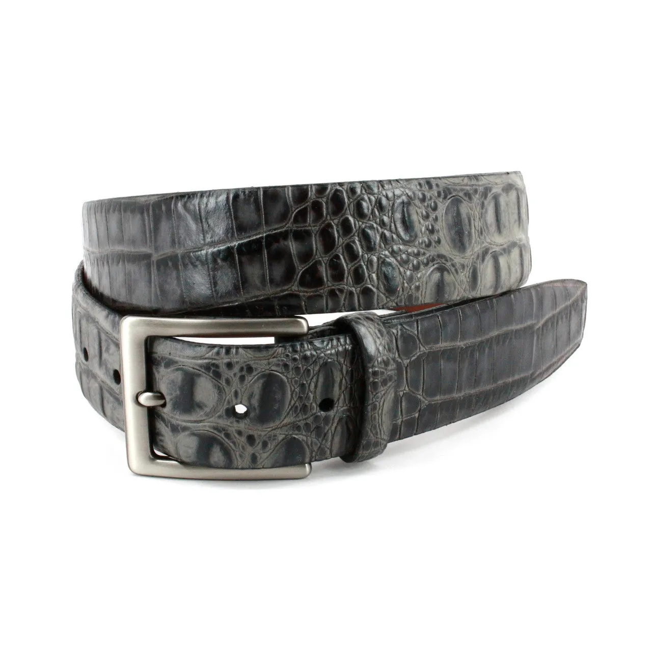 38MM Hornback Embossed Calf Belt