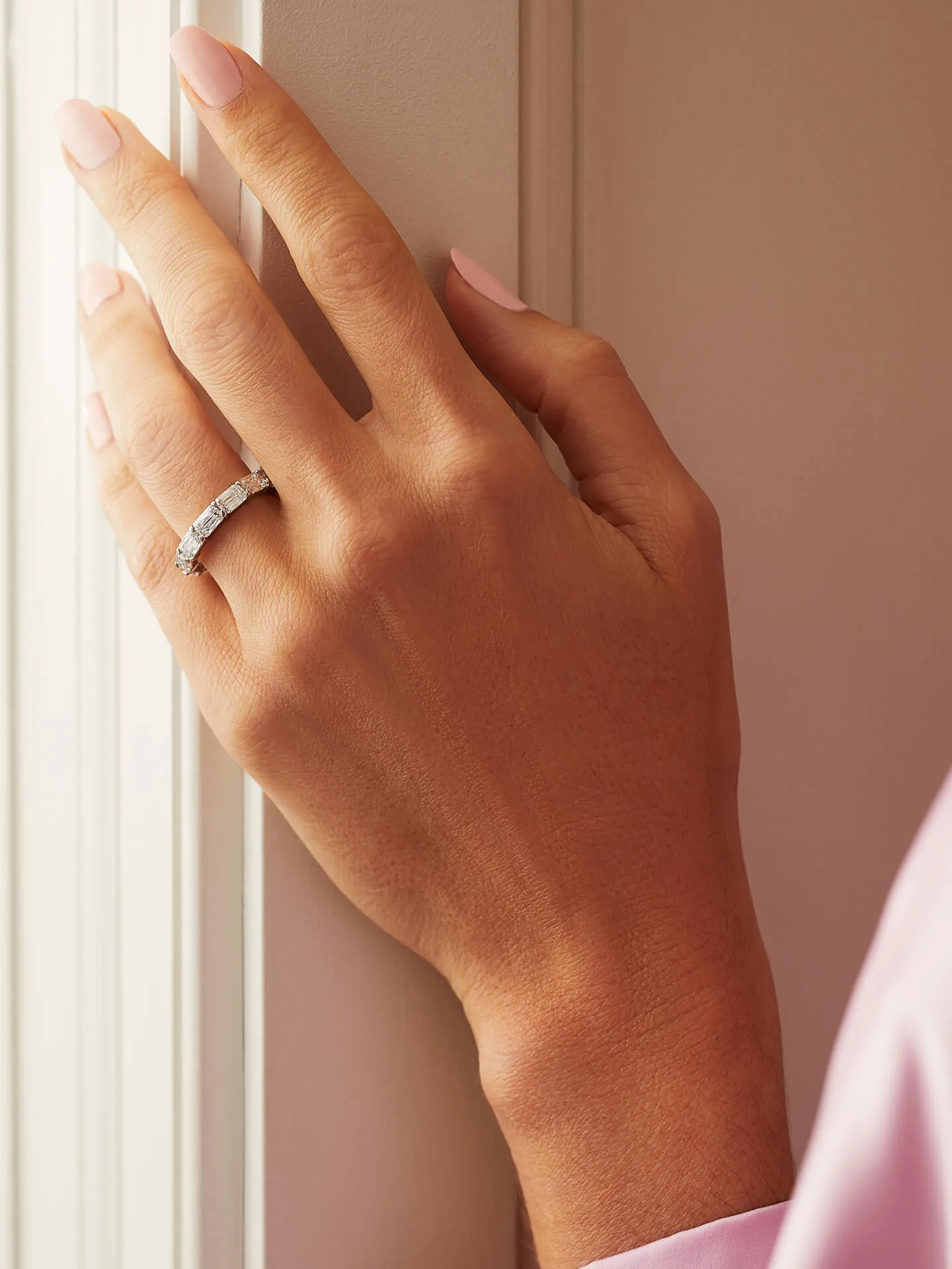 Ashoka Full Hoop Infinity Eternity Ring