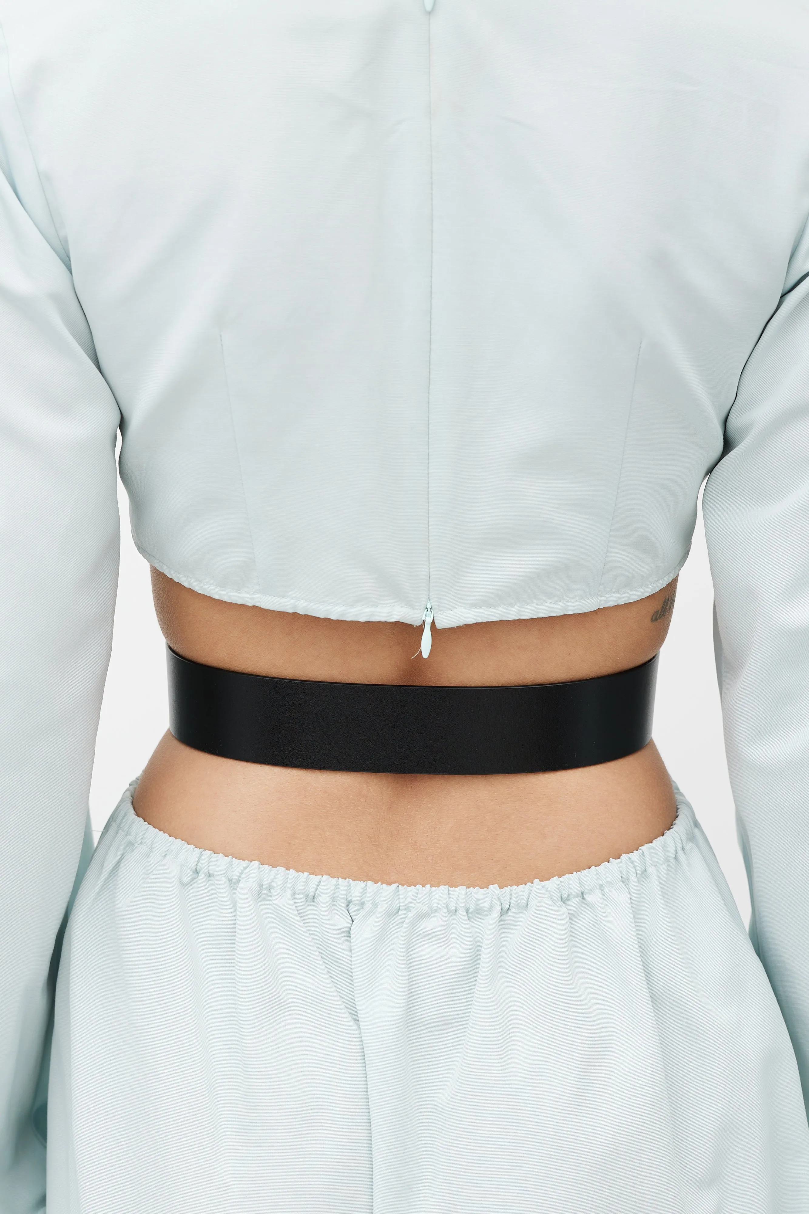 Black & Gold Reversible VLogo Belt