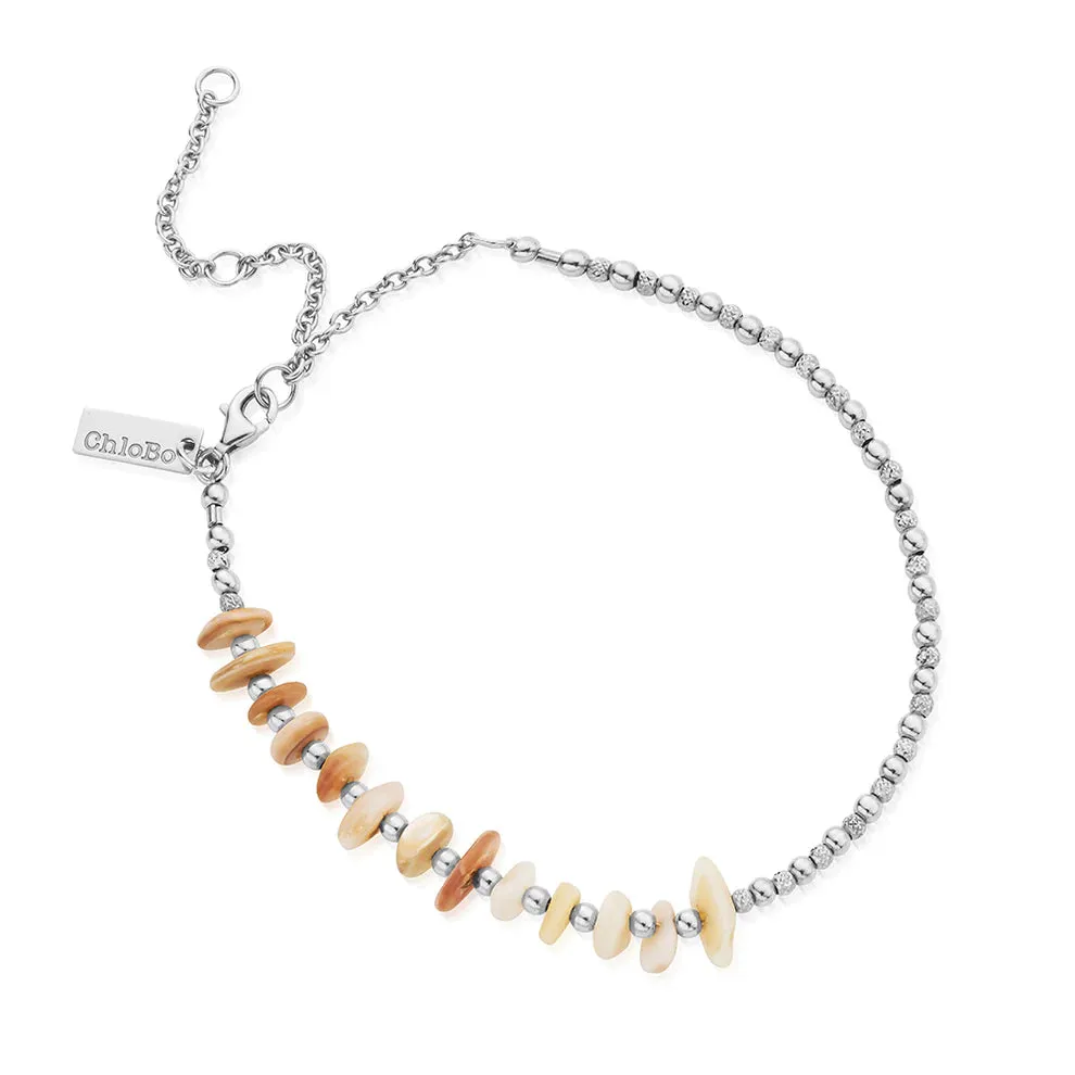 CHLOBO Sterling Silver Dream Waves Anklet