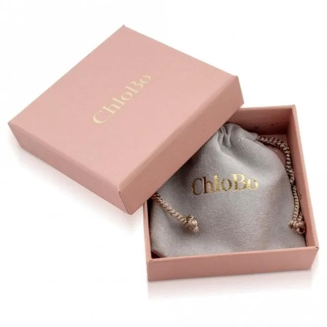 CHLOBO Sterling Silver Mini Cute Multi Heart Anklet