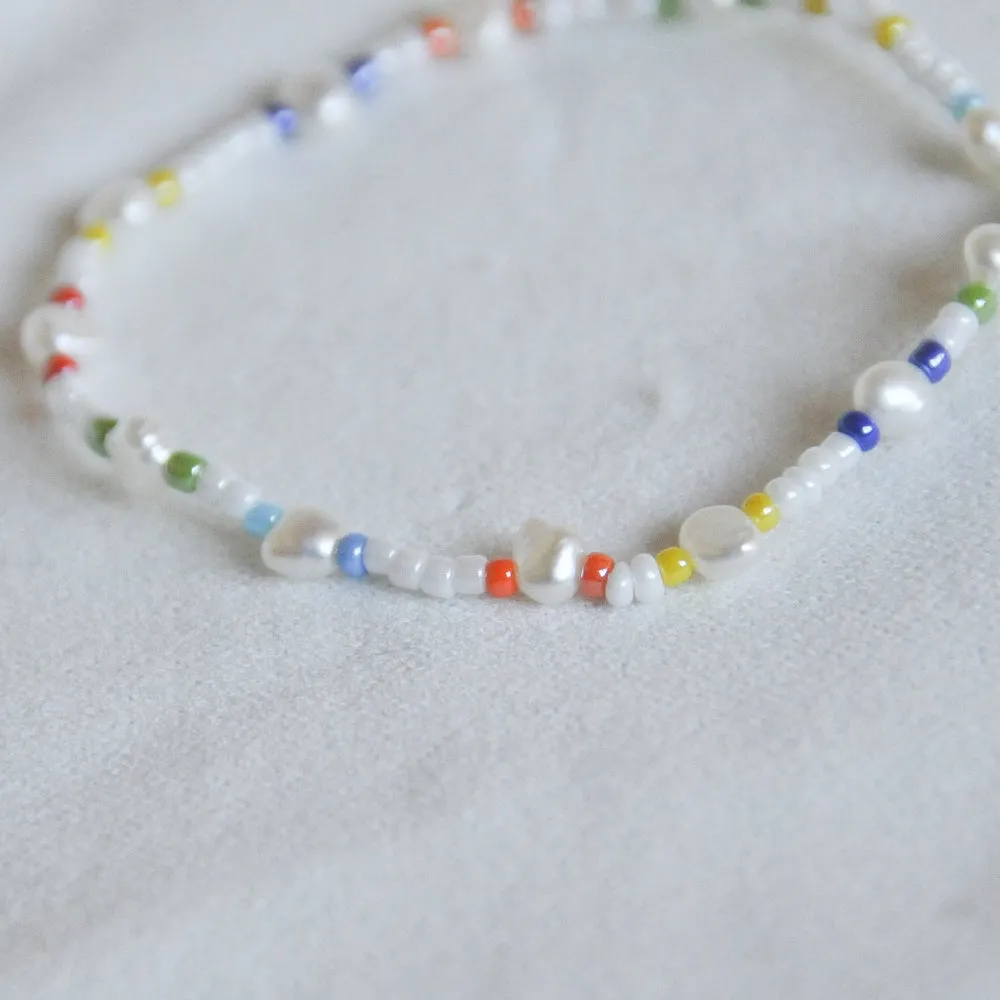 Colourful Pearl Bracelet