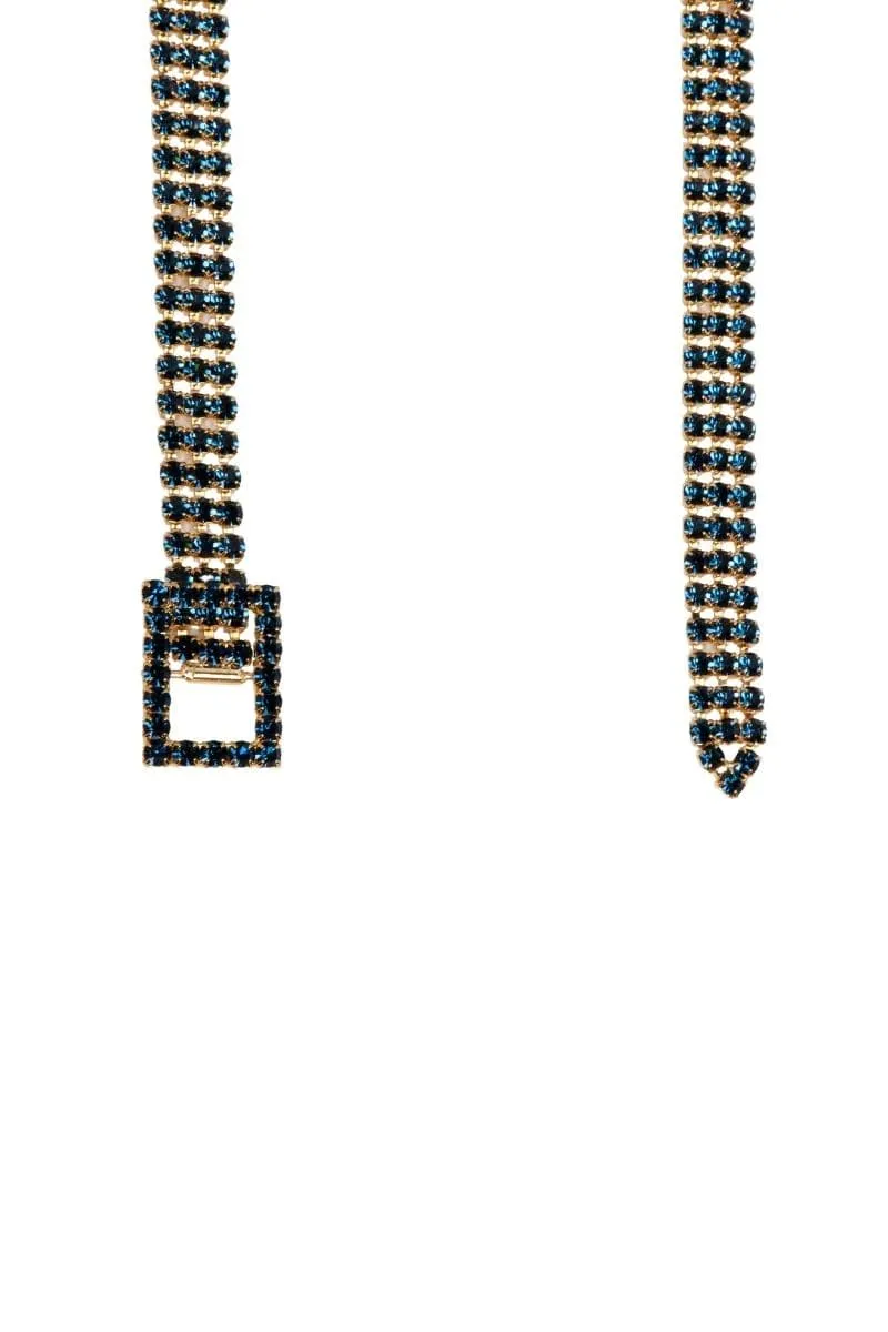 CRYSTAL EMBELLISHED BELT