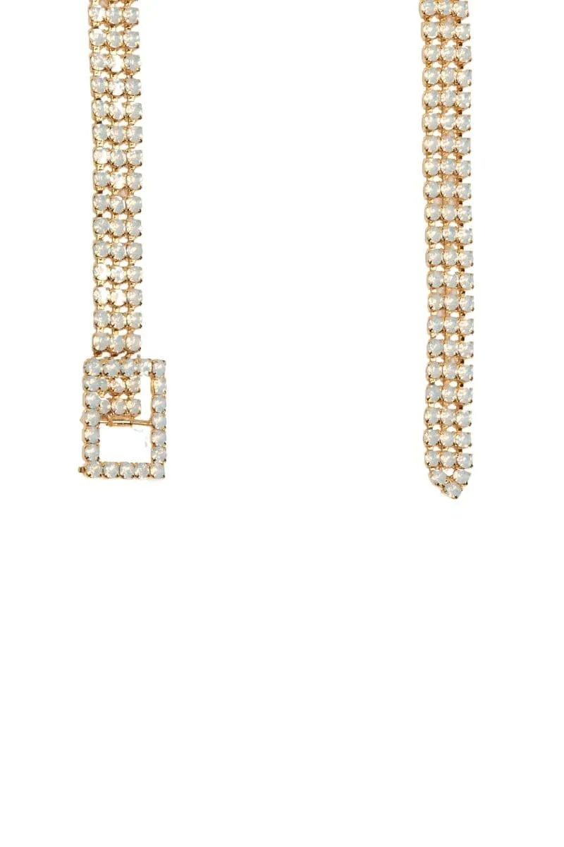 CRYSTAL EMBELLISHED BELT
