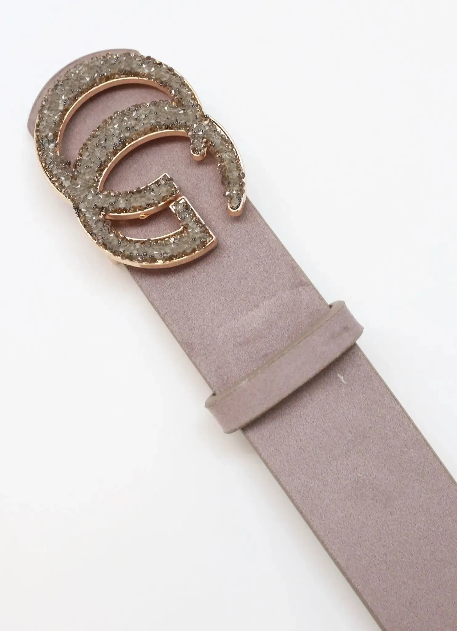 Delie Taupe Belt