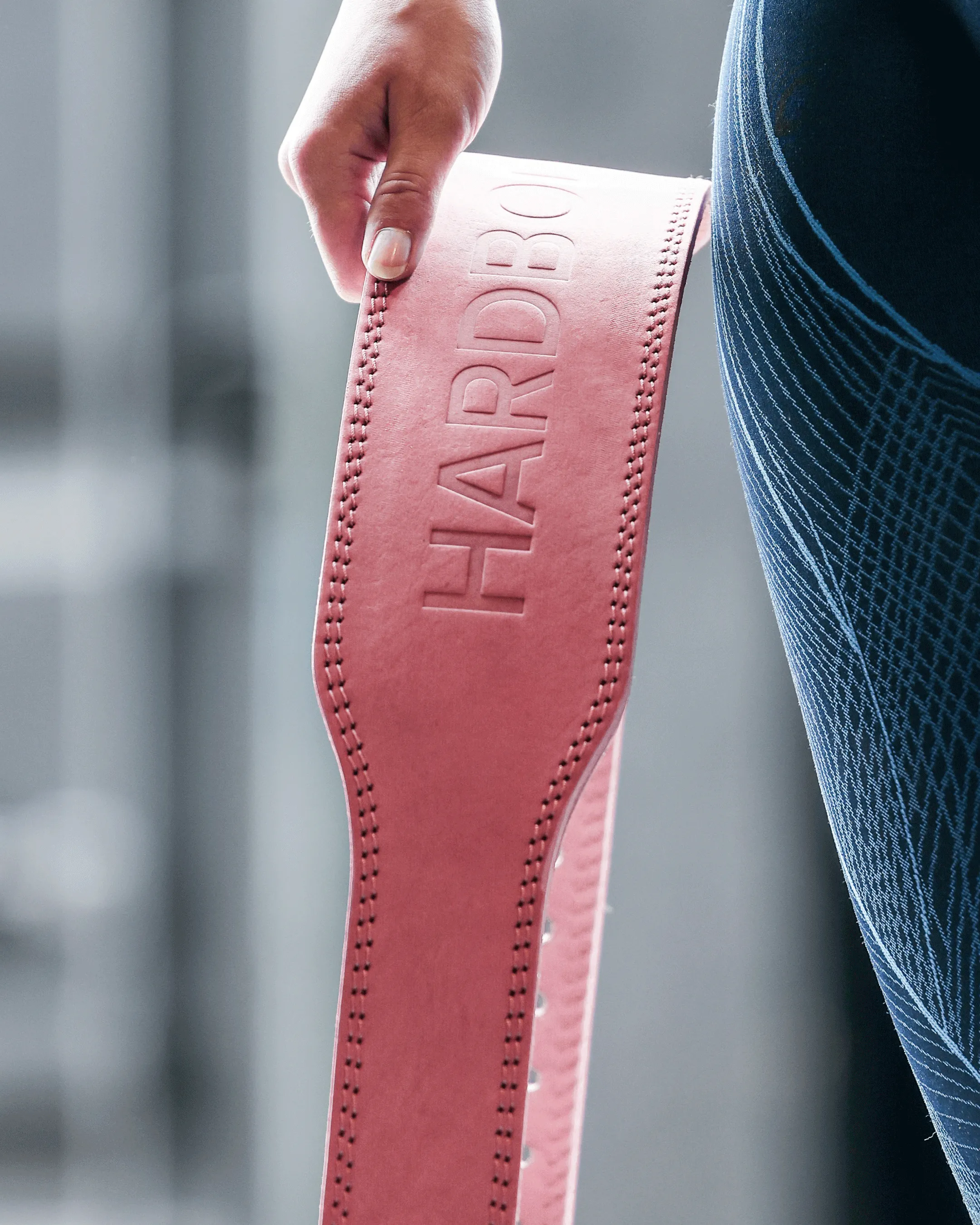 Dusty Pink Bodybuilding Belt 10mm
