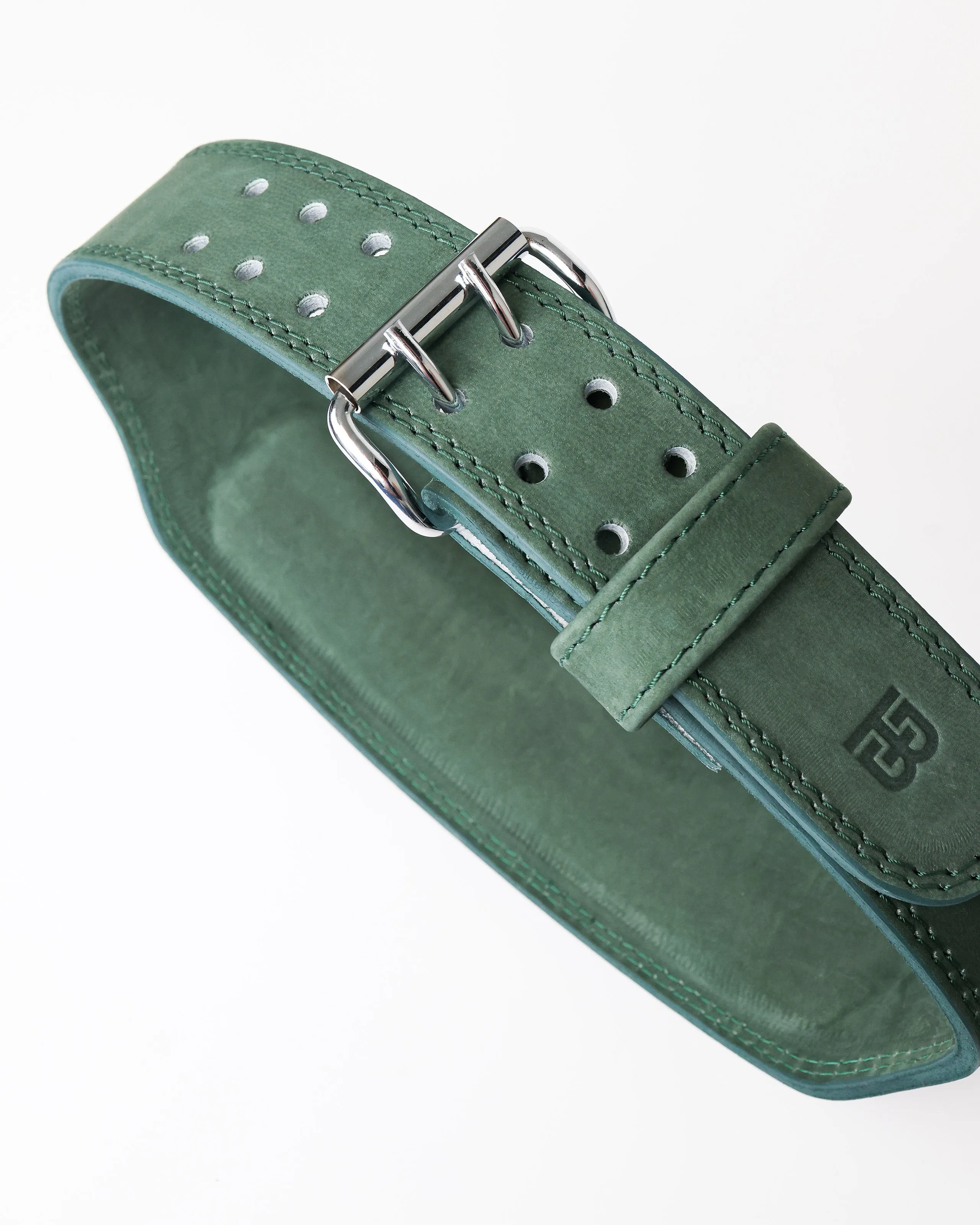 Forest Green Bodybuilding Belt 10mm