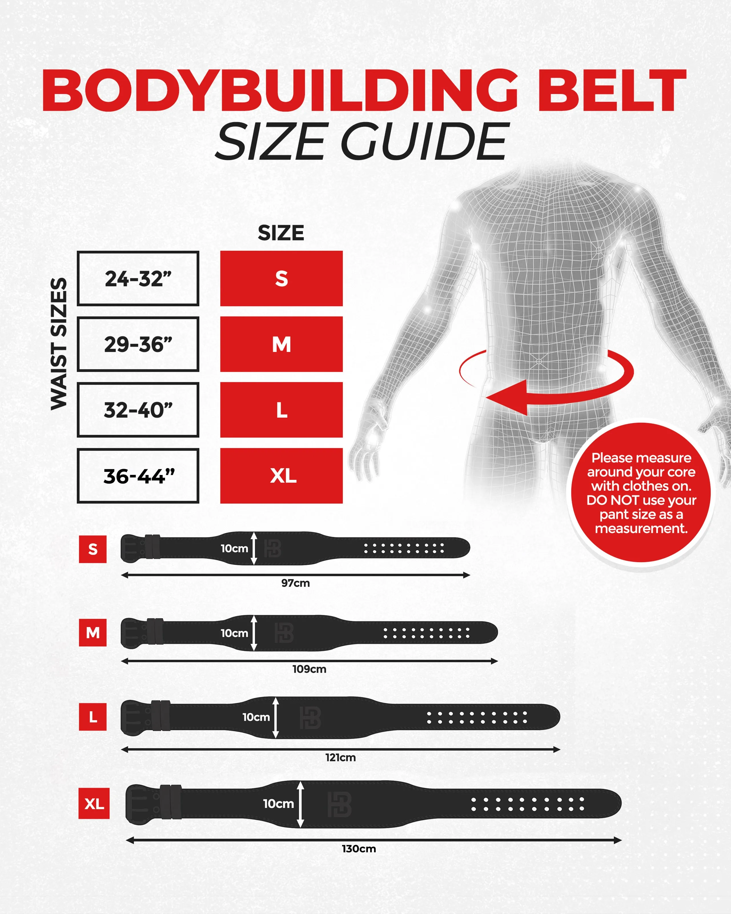 Forest Green Bodybuilding Belt 10mm