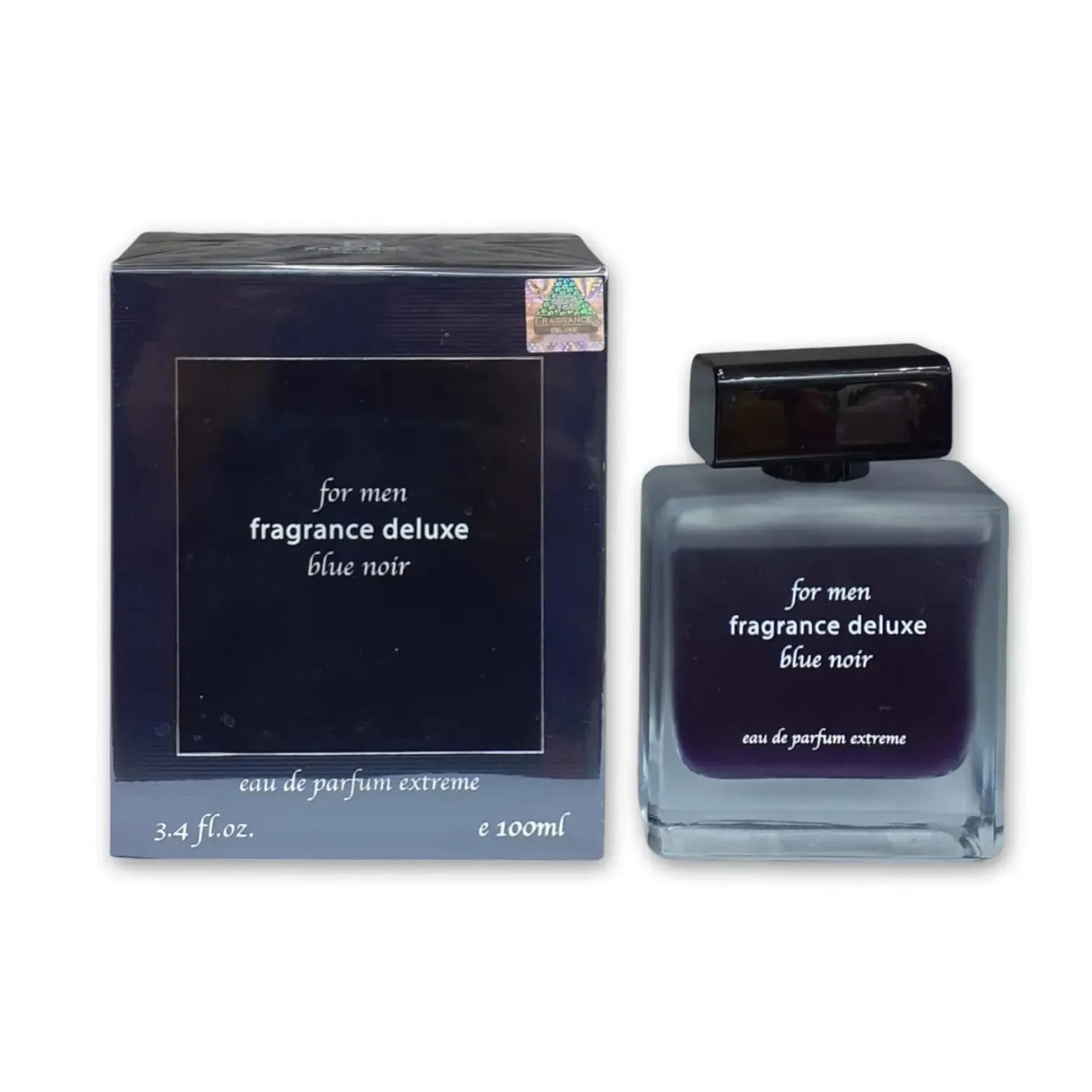 Fragrance Deluxe Blue Noir Eau de Parfum Extreme for Men, 100ml