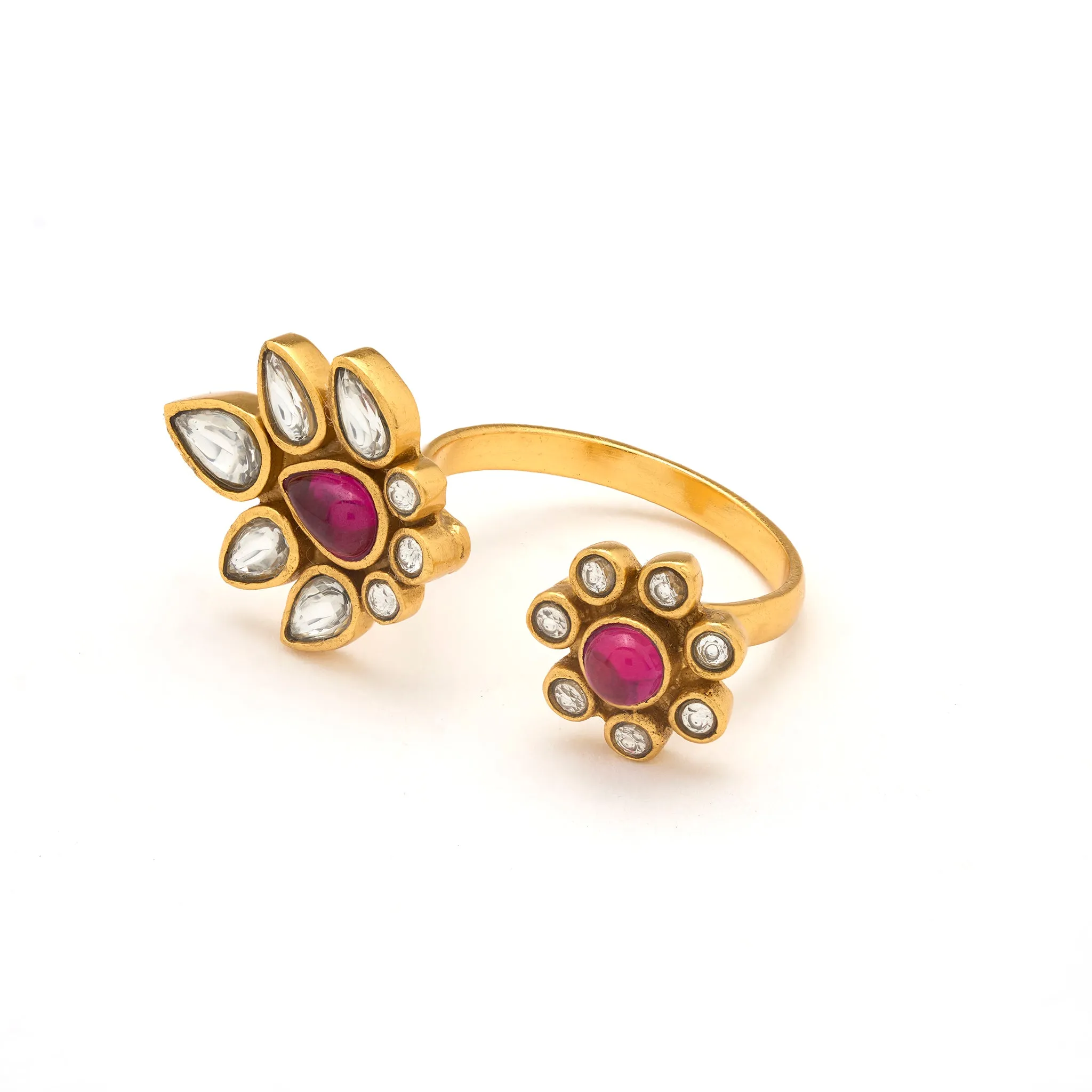 Gulmohar Crimson Ring