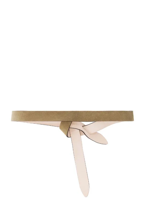 Isabel Marant Lecce Belt in Taupe