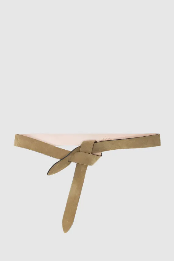 Isabel Marant Lecce Belt in Taupe