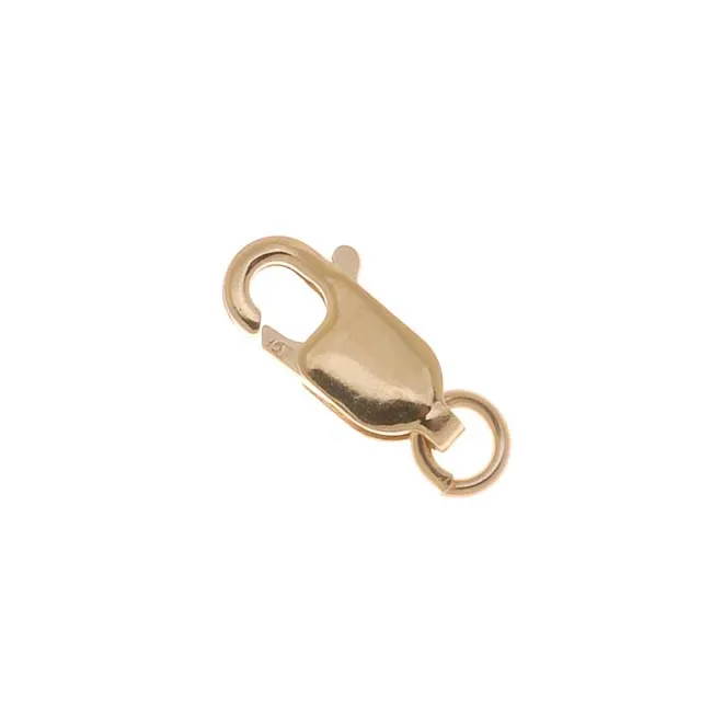 Lobster Clasps, Straight 10mm, 14K Gold-Filled (1 Piece)