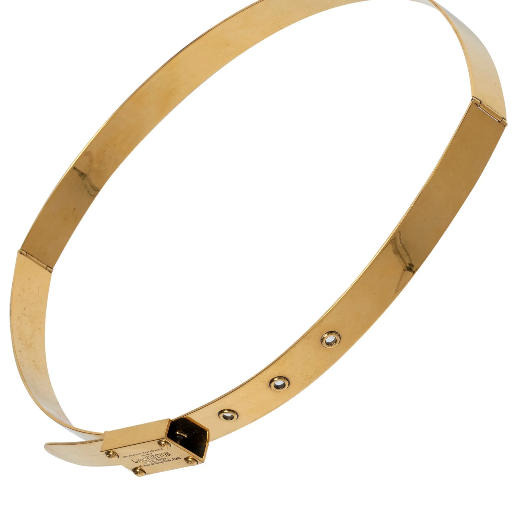 Metal Latch Buckle Waist Belt