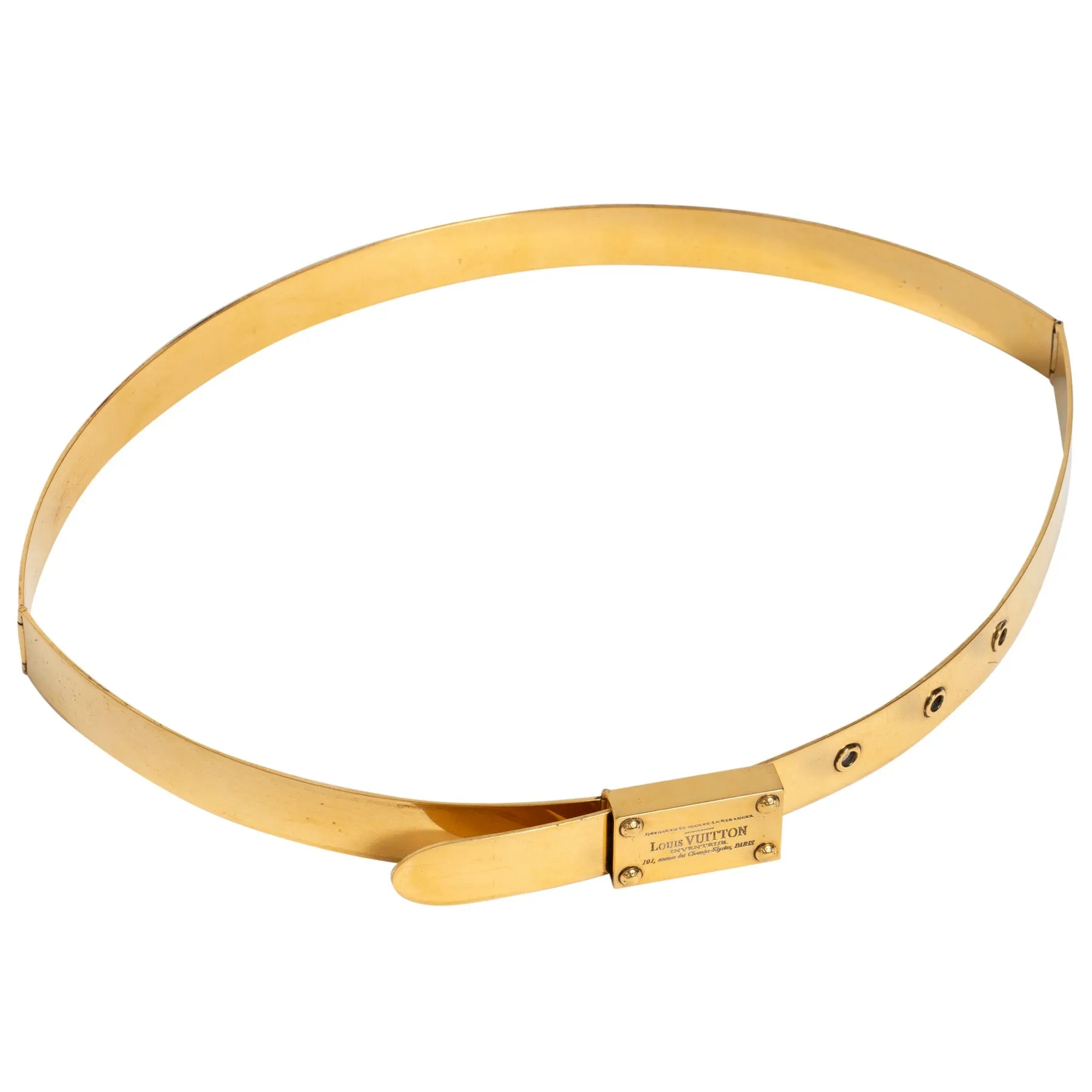 Metal Latch Buckle Waist Belt