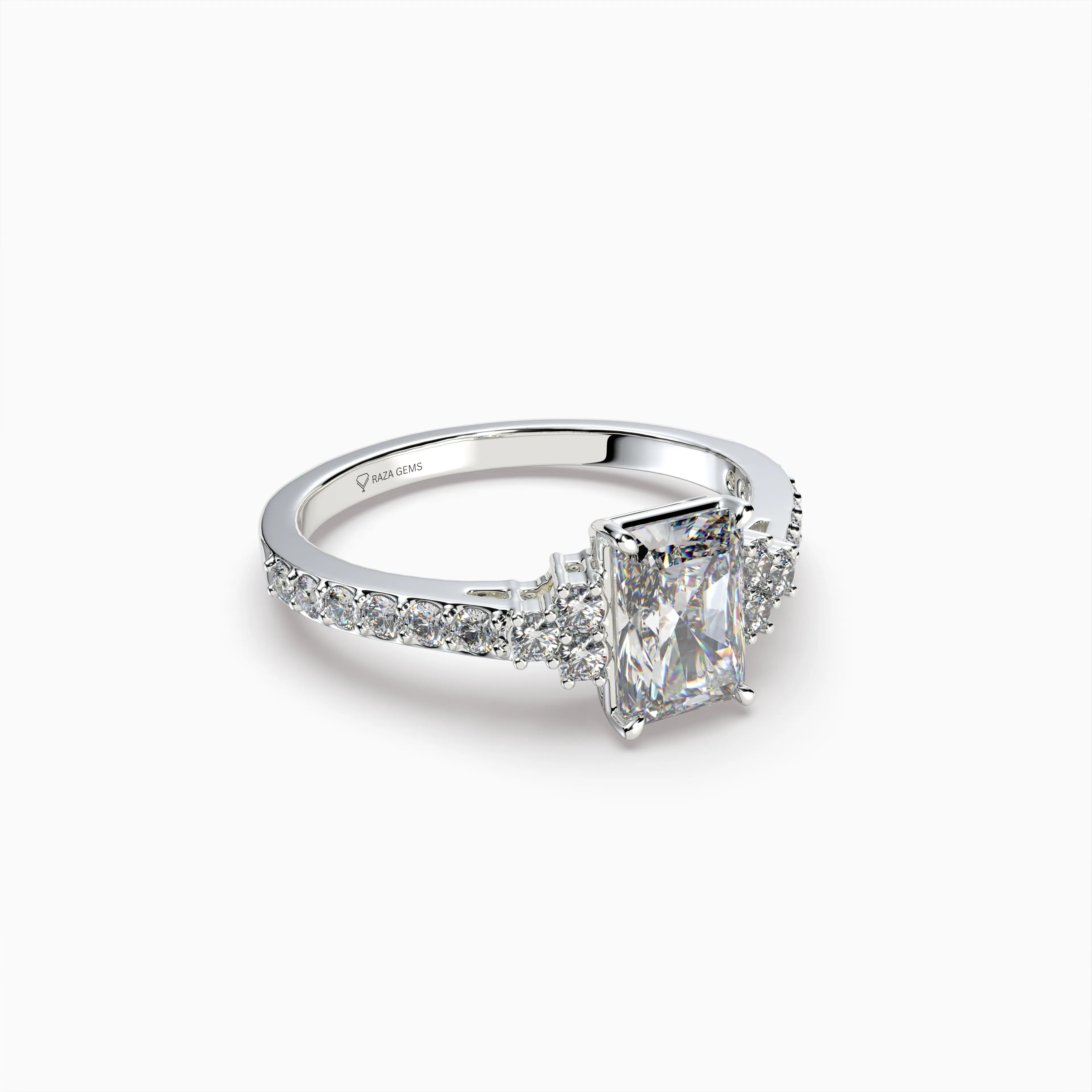 Moissanite Diamond Rings - Reagan