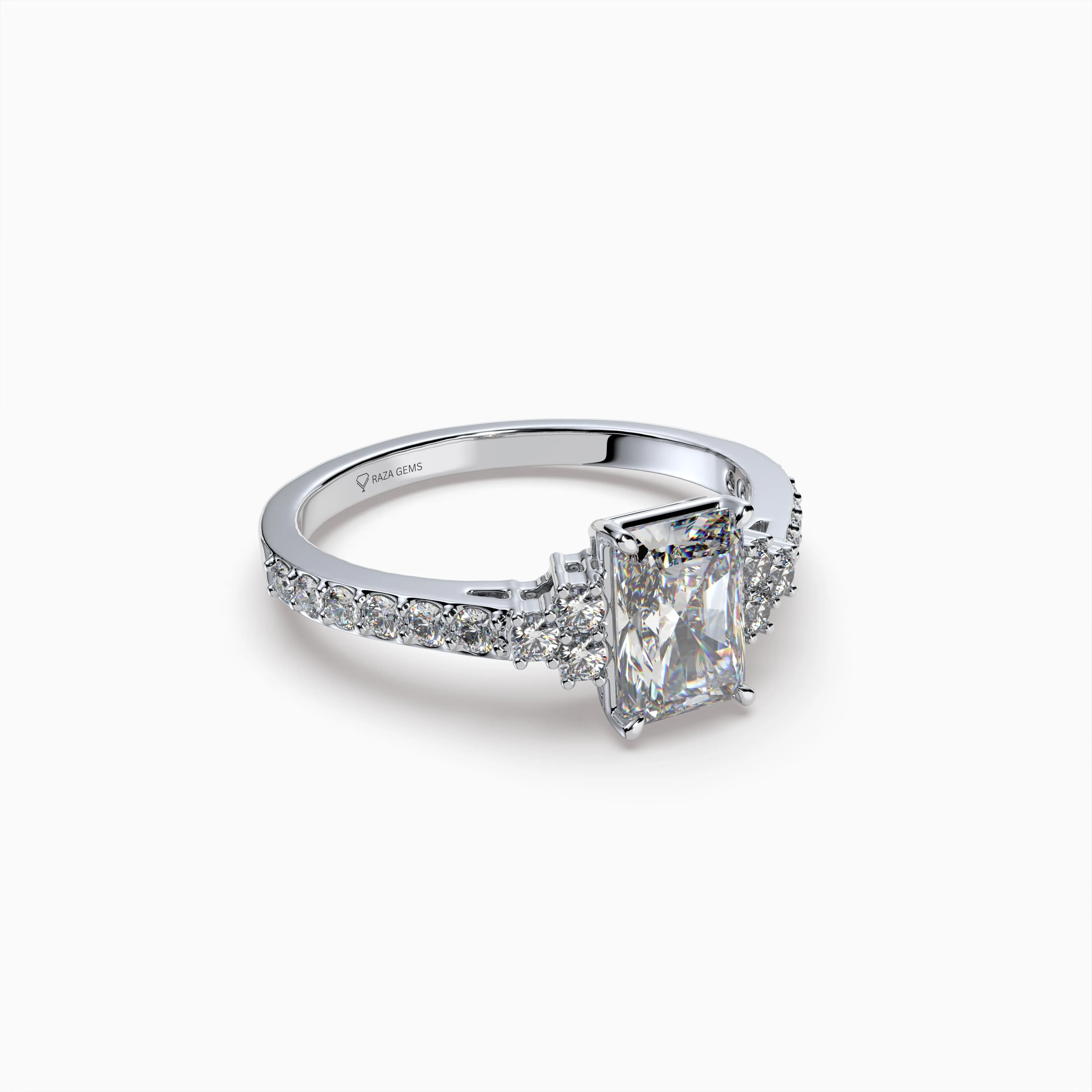Moissanite Diamond Rings - Reagan