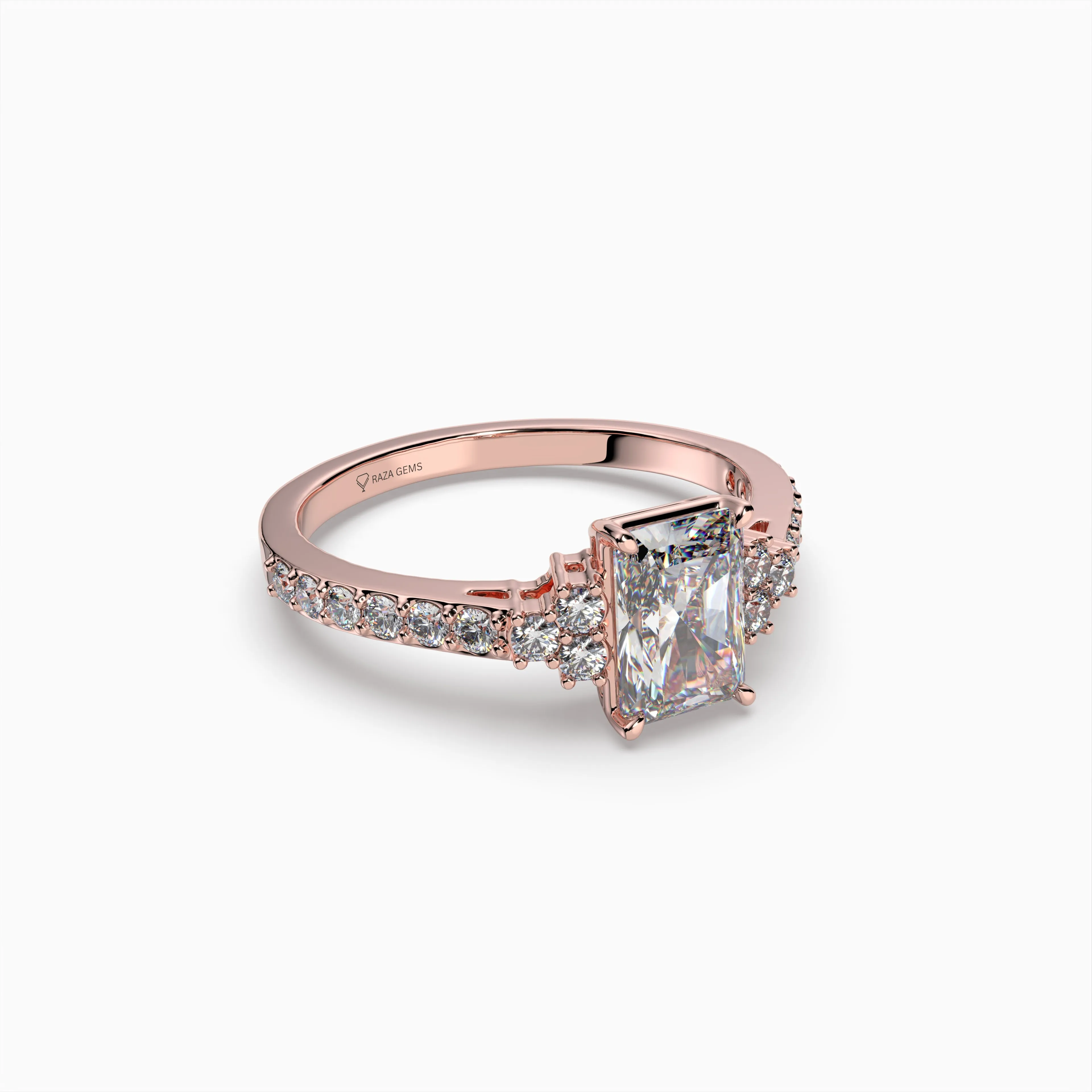 Moissanite Diamond Rings - Reagan
