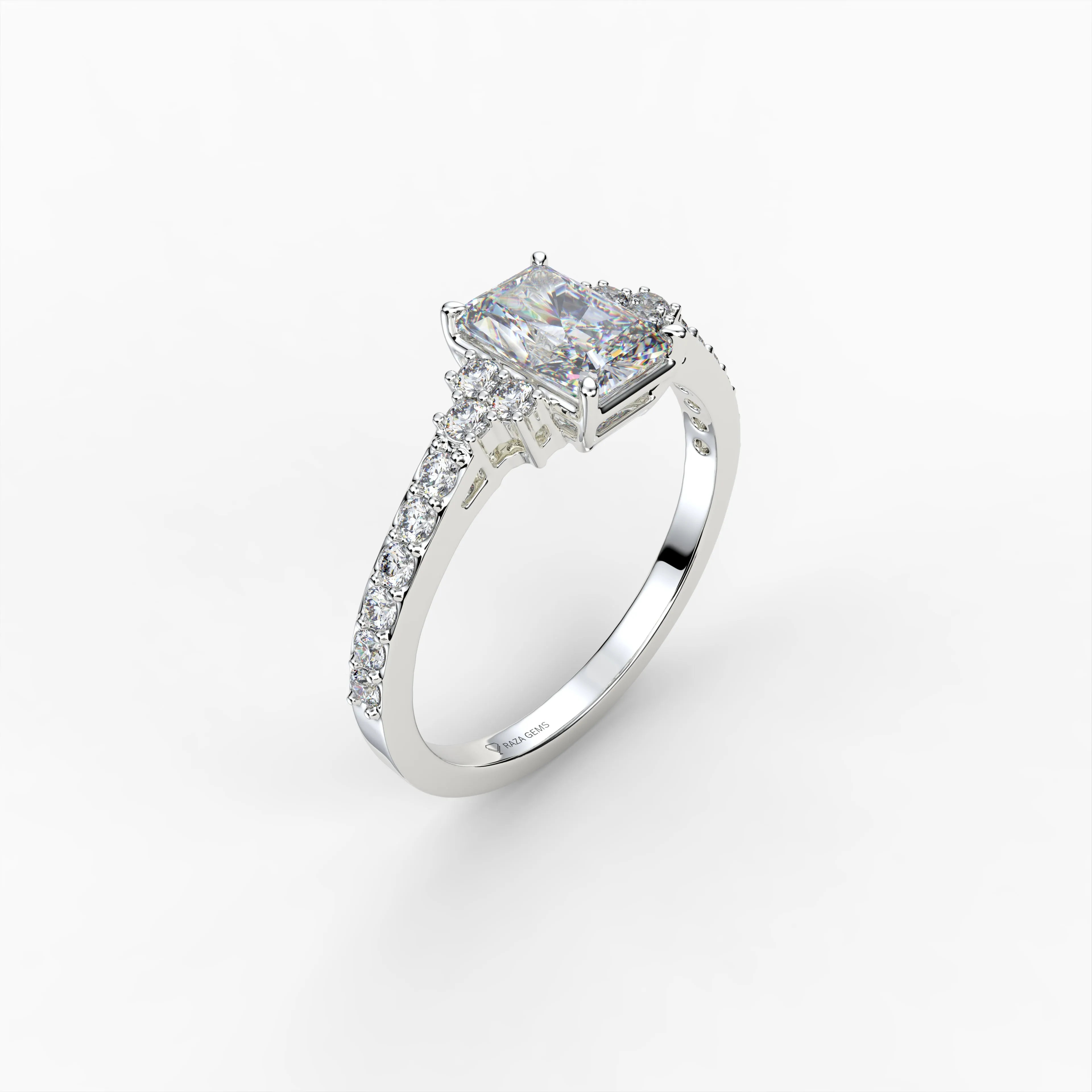 Moissanite Diamond Rings - Reagan