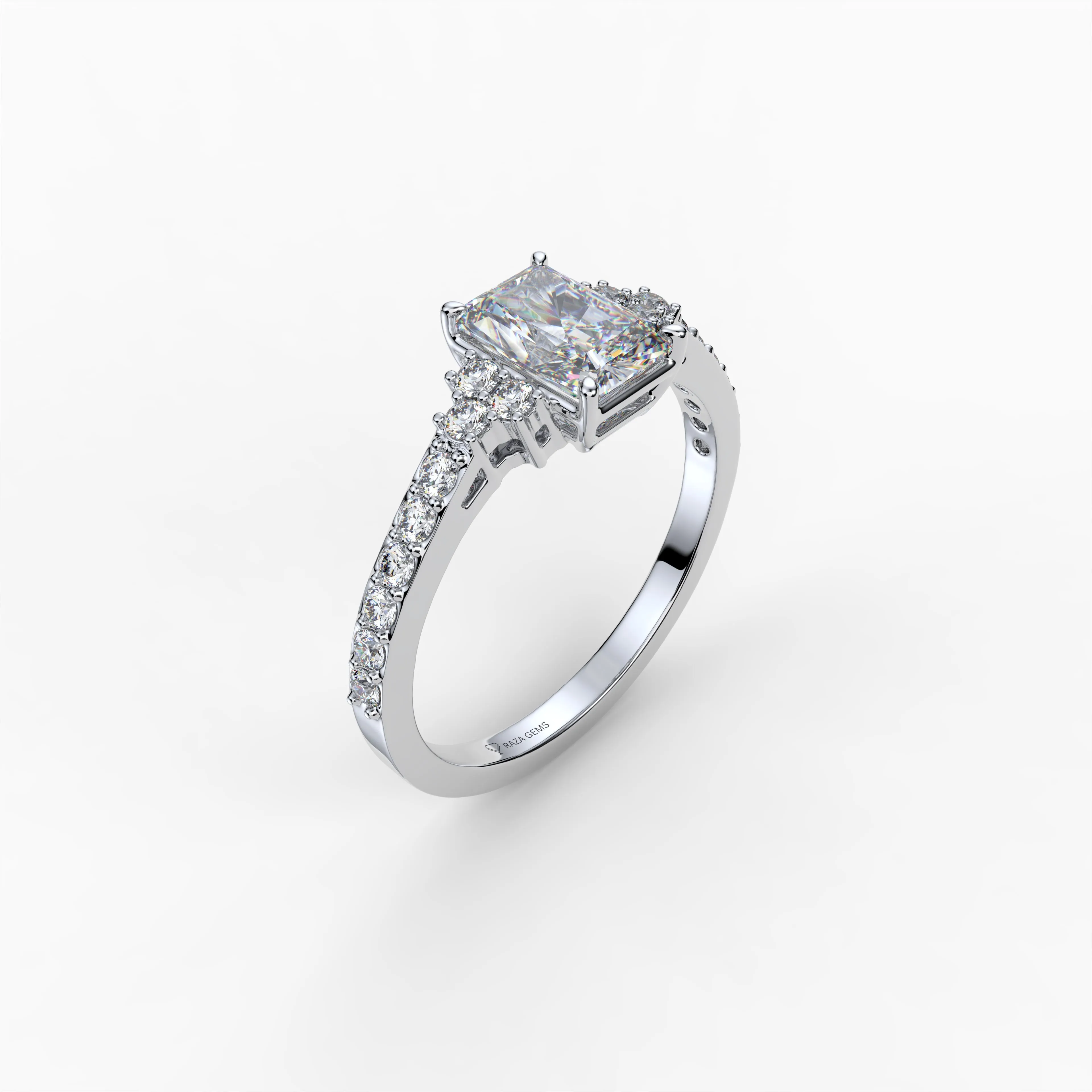 Moissanite Diamond Rings - Reagan