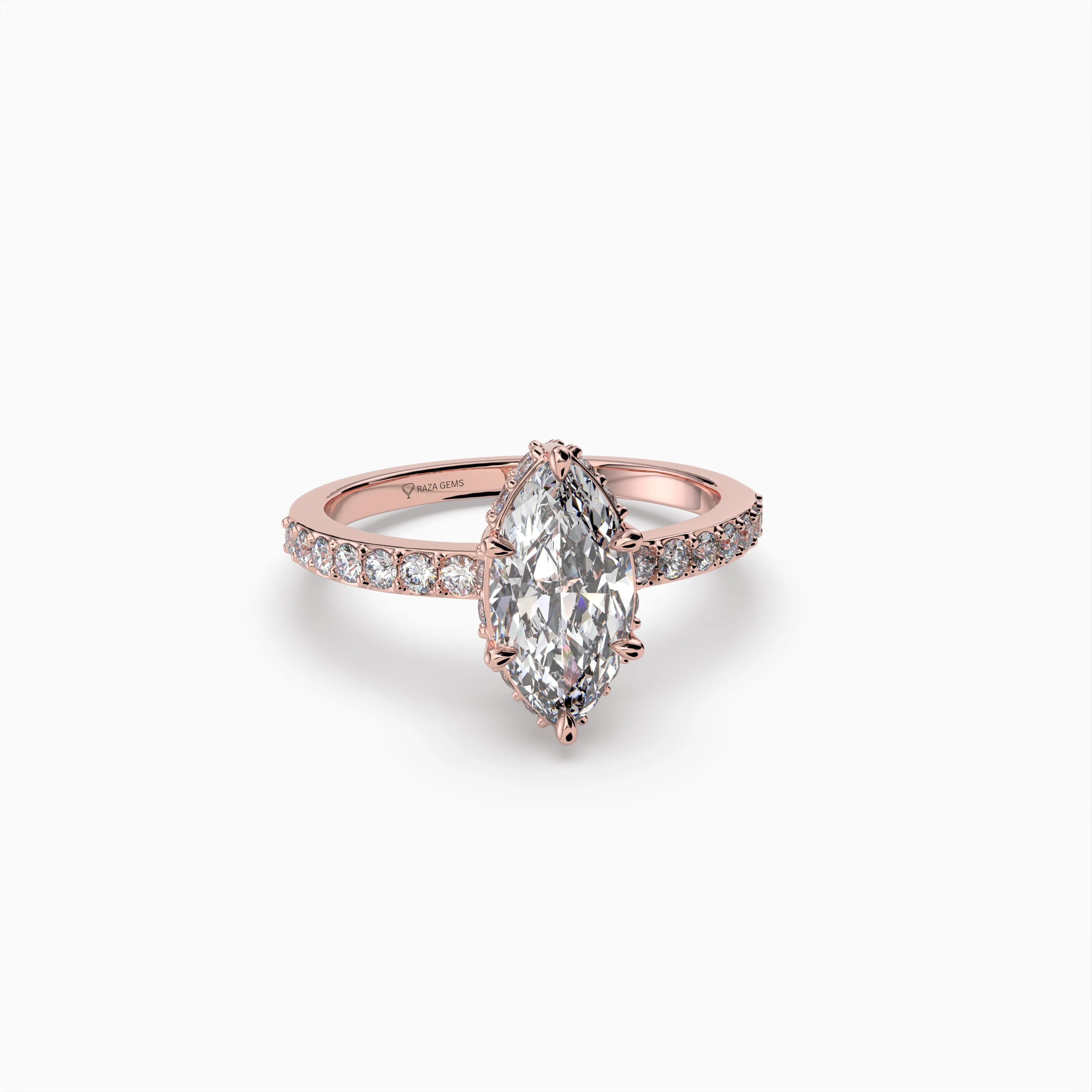 Moissanite Diamond Rings - River