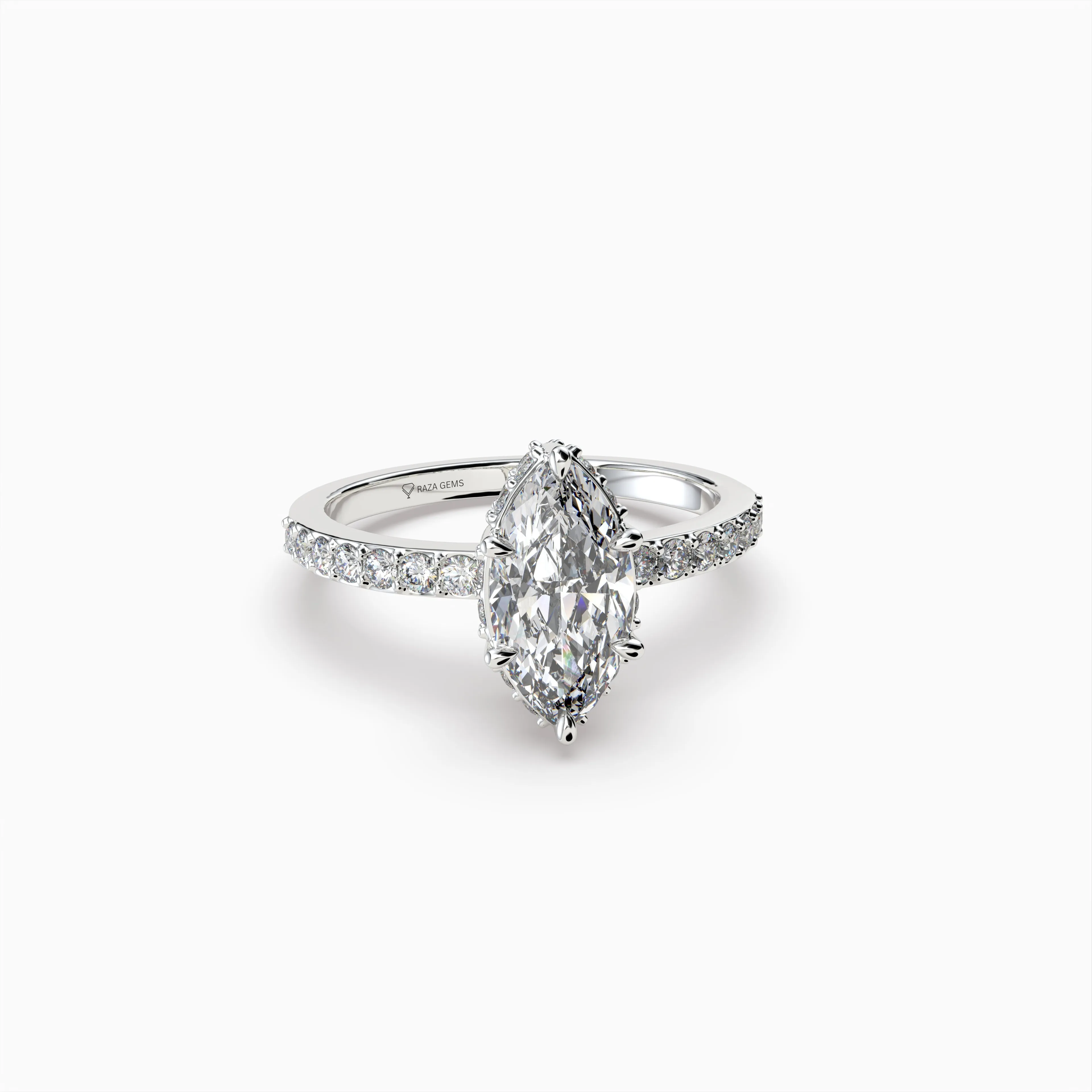 Moissanite Diamond Rings - River