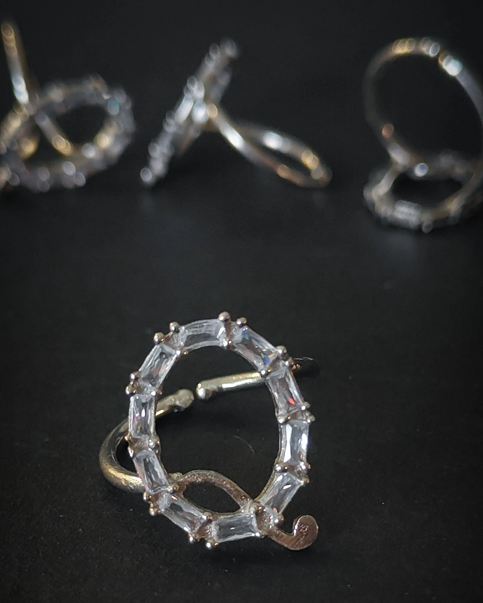 Queen Studded Ring