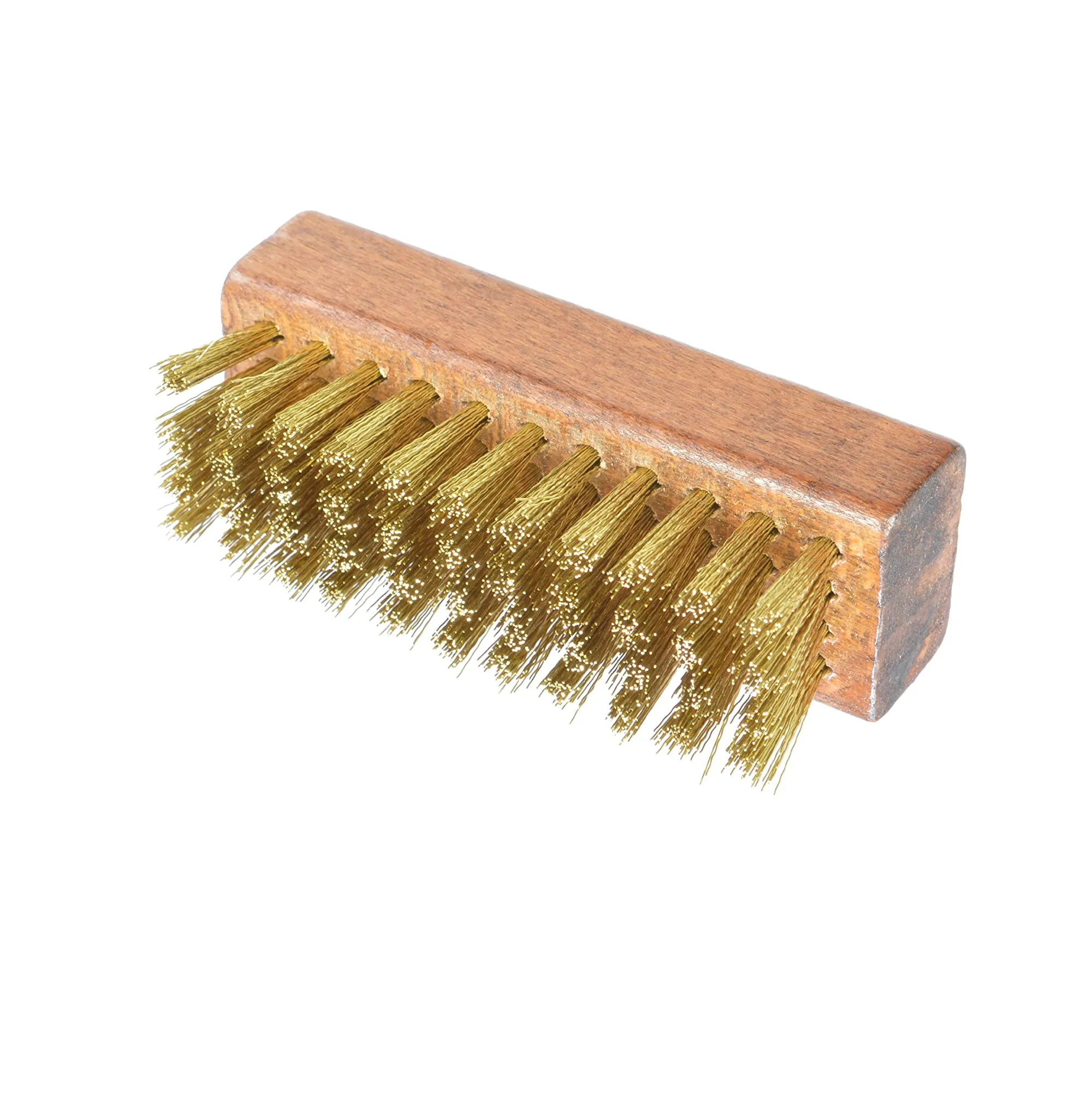 Ralyn Suede Shoe Brush - Brass Bristle Brush - 3” Suede Brush for Shoes 1 Piece Suede Nubuck Brush Cleans & Restores Suede Leather Shoes & Boots