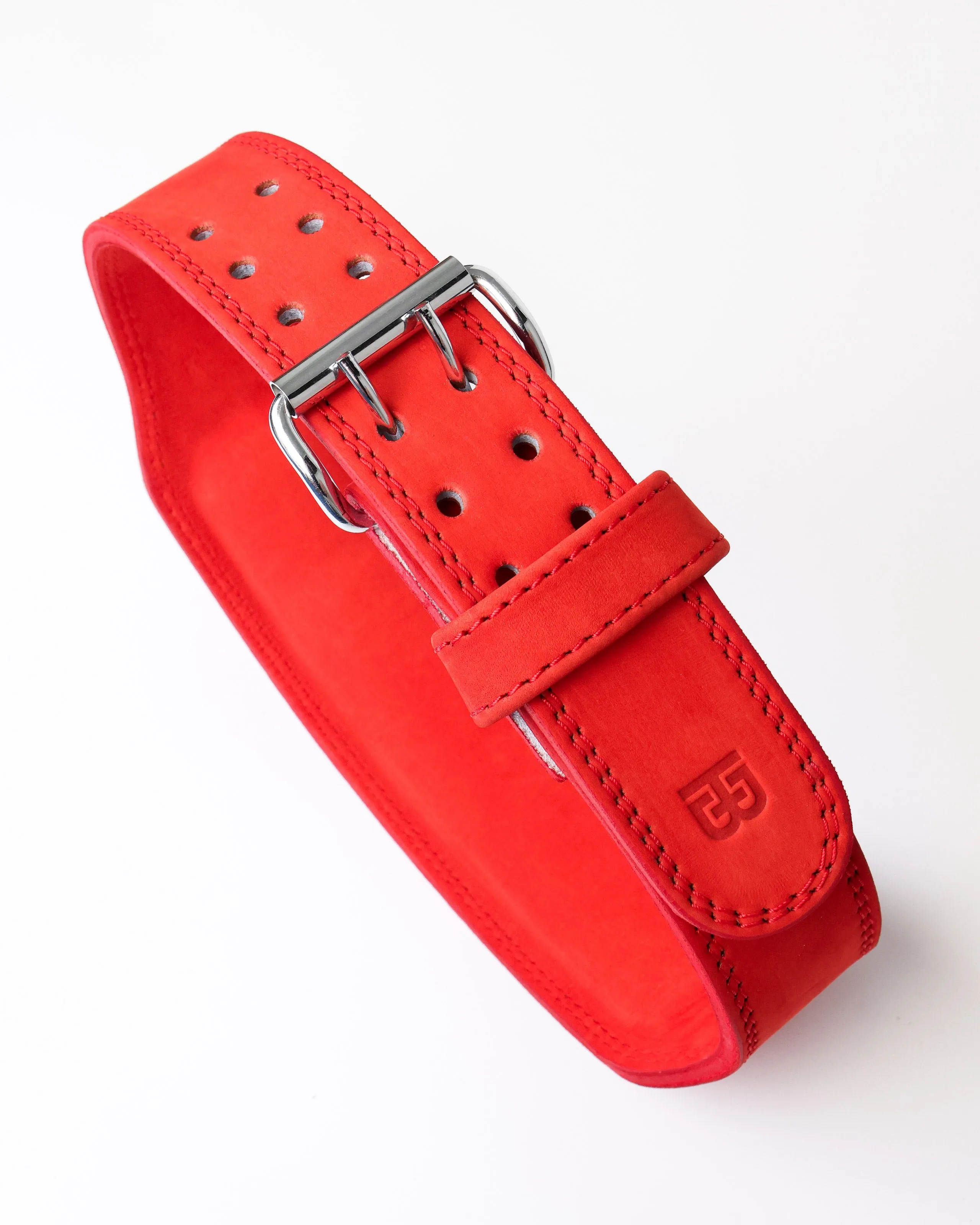 Red Bodybuilding Belt 10mm