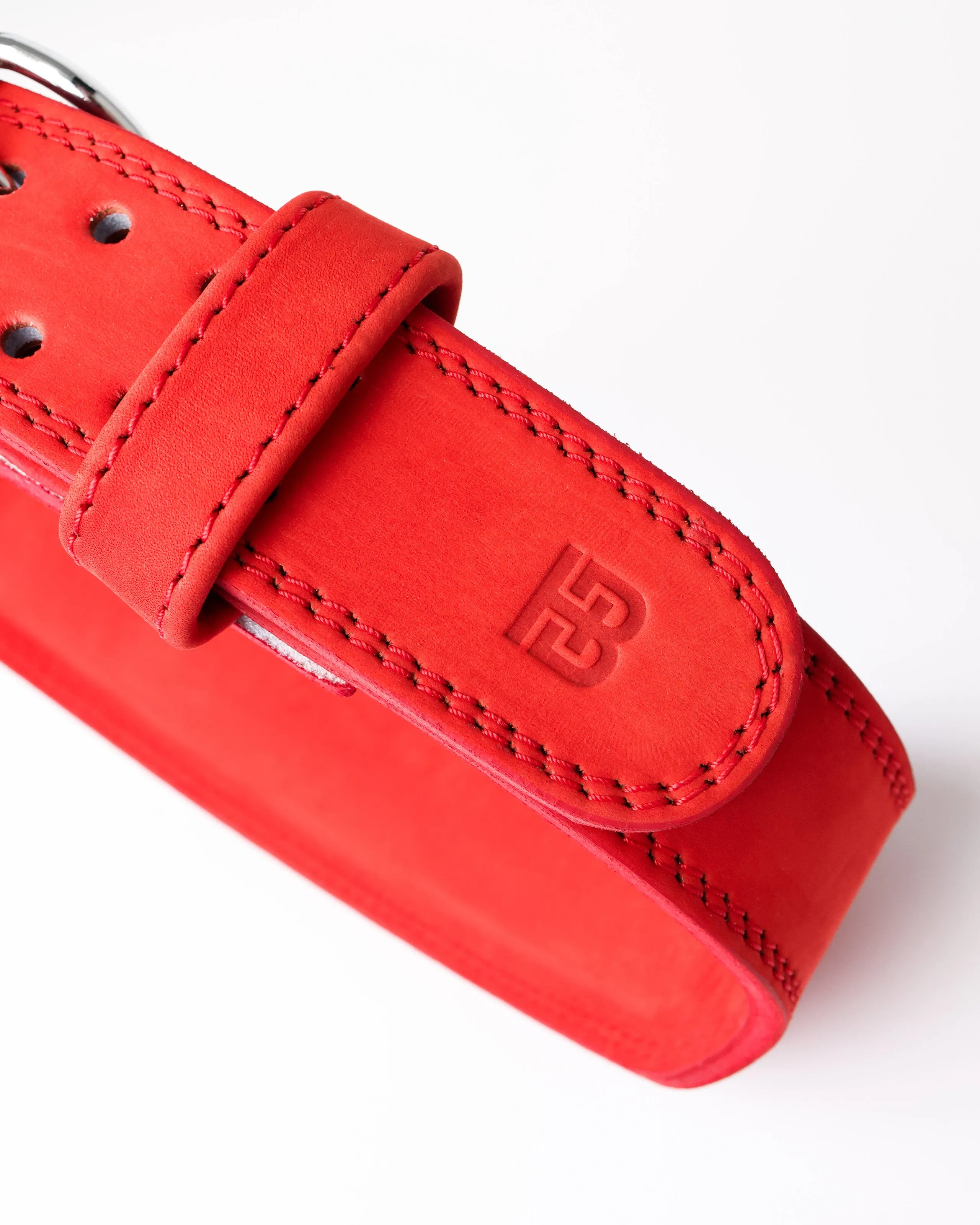 Red Bodybuilding Belt 10mm